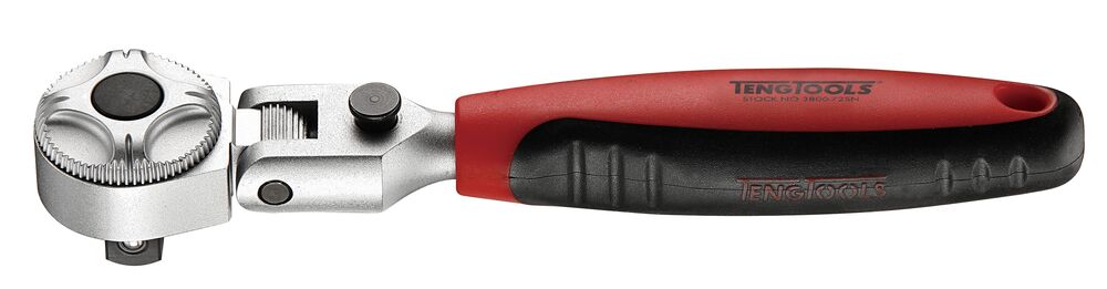 TengTools 1/2inch Ratchet Flexible Head 72 Teeth