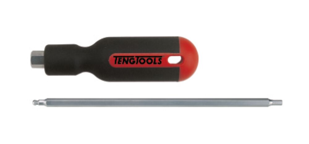 TengTools Double Ended Screwdriver Blade Hex 3 x 3 Ballpoint