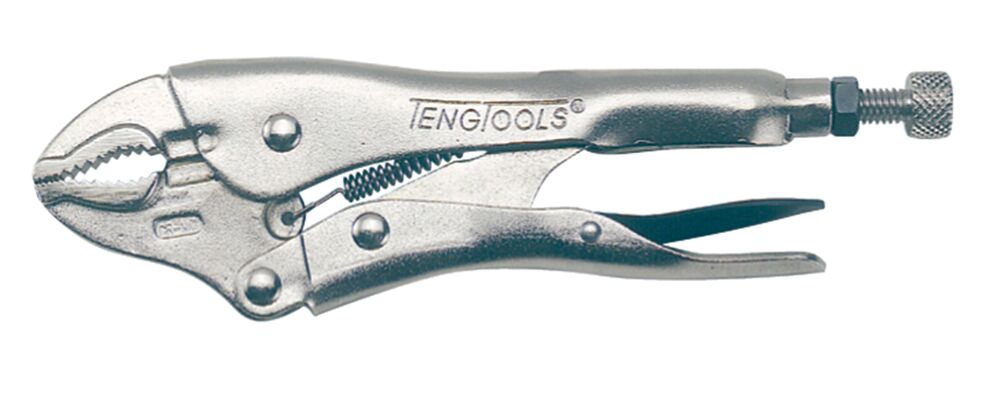 TengTools Curved Jaw Power Grip Plier 235mm