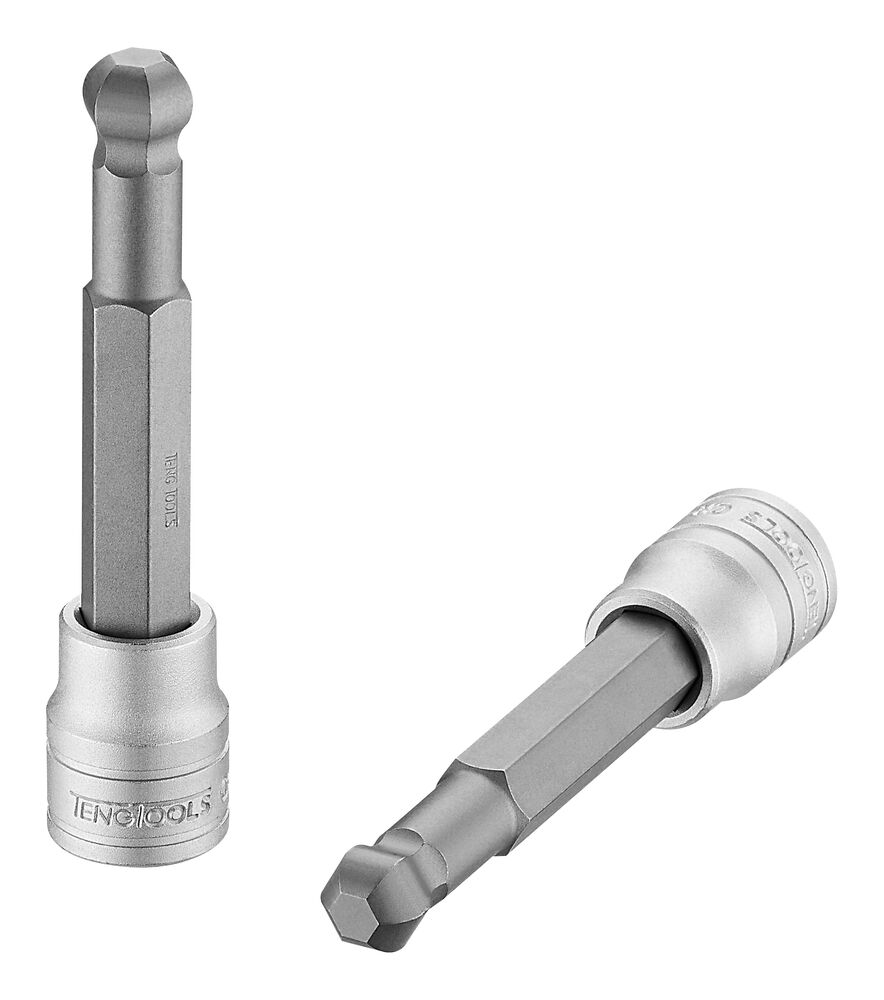 TengTools 3/8” ball point long hex bit socket Cr-V 12 mm