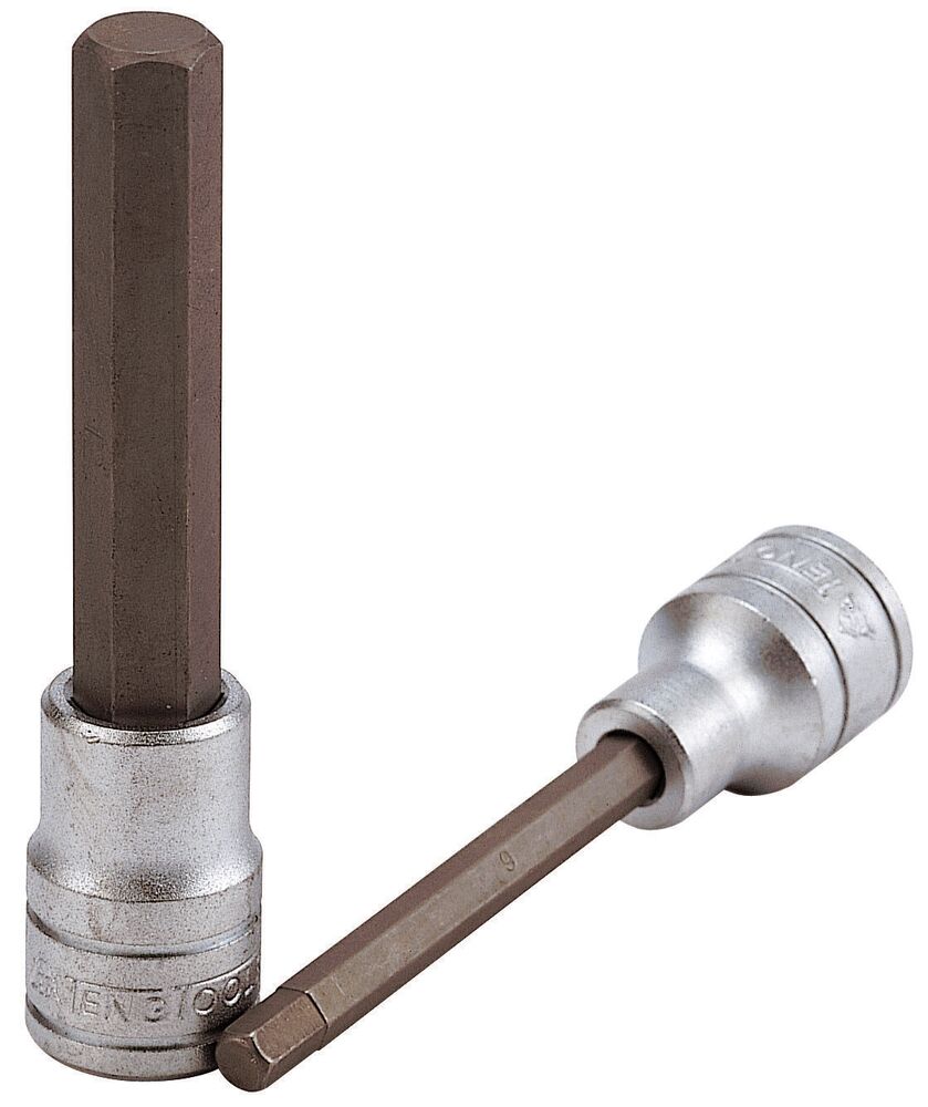 TengTools 1/2inch Extra Long Hex Bit Socket Metric 6mm
