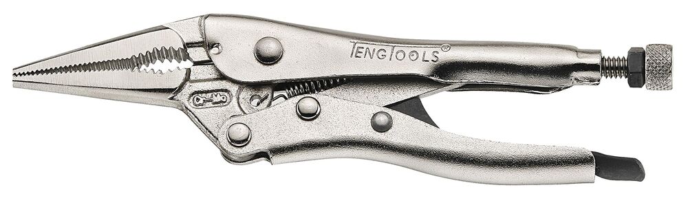 TengTools Long Nose Power Grip Plier Non Pinch 160mm
