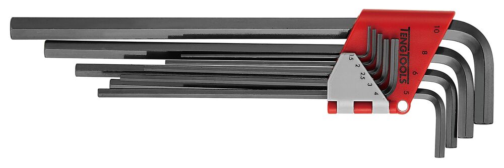 TengTools Extra Long Hex Key Set 9 Pieces