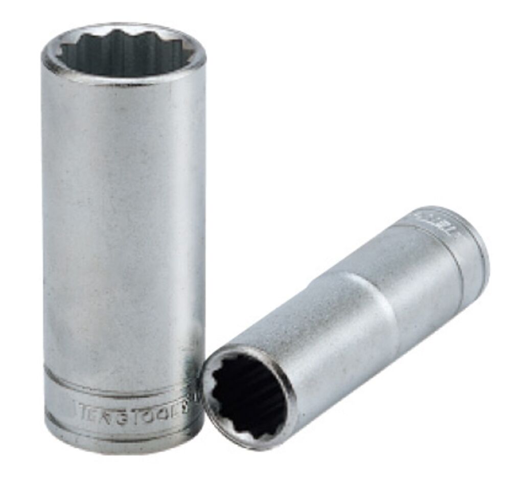 TengTools 3/8inch Deep Socket 12 pt Metric 21mm