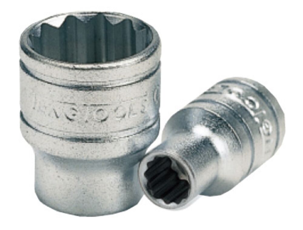 TengTools 1/4inch Socket 12 pt Metric 5mm