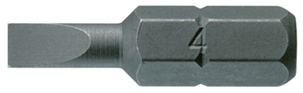 TengTools 1/4inch Flat Bits 25mm 0.8 x 4.0mm ×3