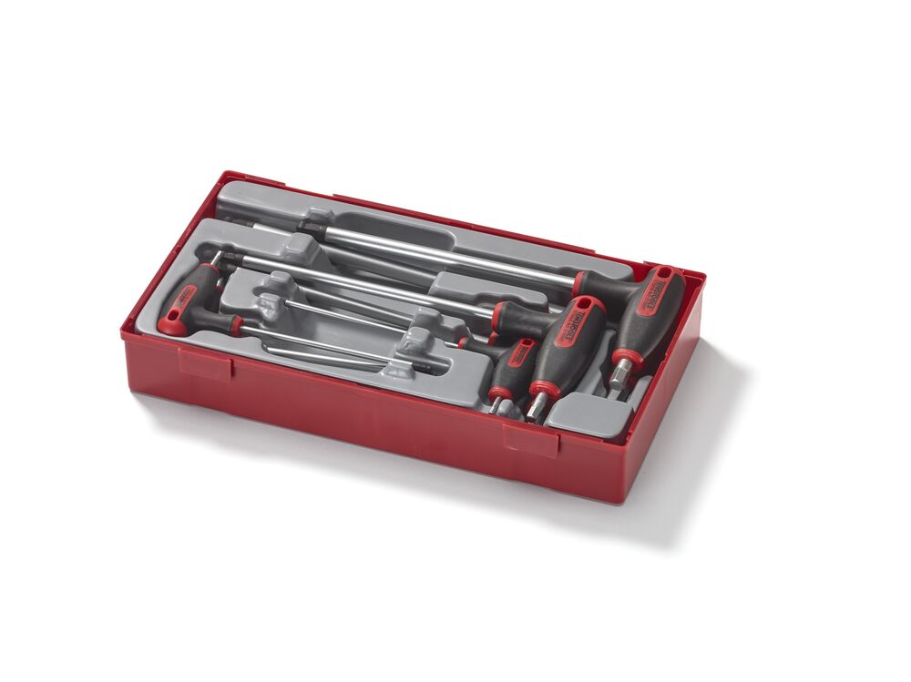 TengTools T-Handle Ball Point Hex Key Set TT1 7 Pieces