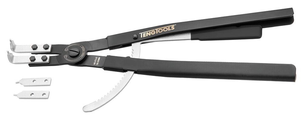 TengTools 20inch Straight/bent outer ratcheting circlip plier