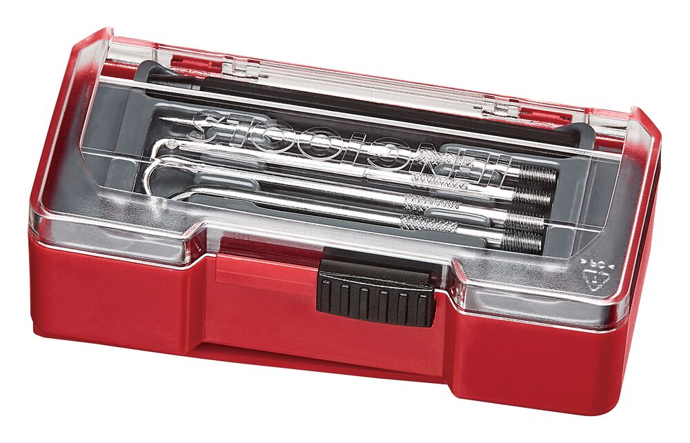 TengTools Hook & Pick Set With Belt Clip 4 Pieces