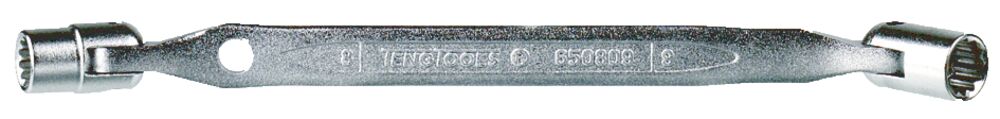 TengTools Double Flex Wrench Metric 8 x 9mm