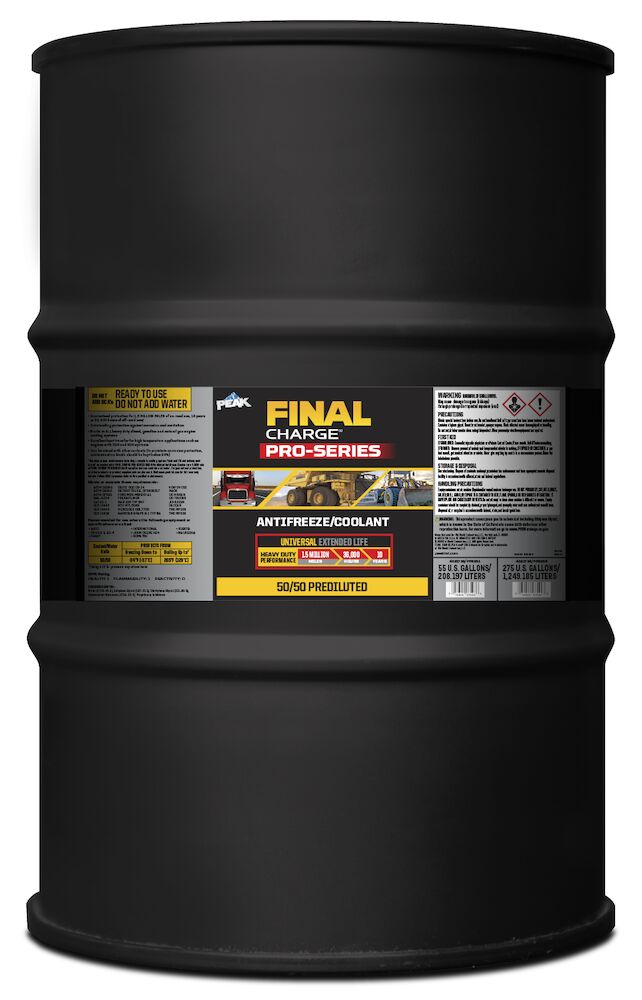 FINAL CHARGE® PRO-SERIES 50/50 Prediluted Extended Life Antifreeze/Coolant