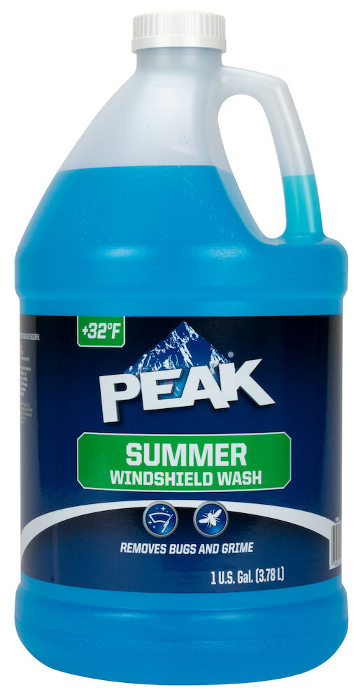 Super Tech Summer Formula Windshield Washer Fluid +32F Protection, 1 Gallon  