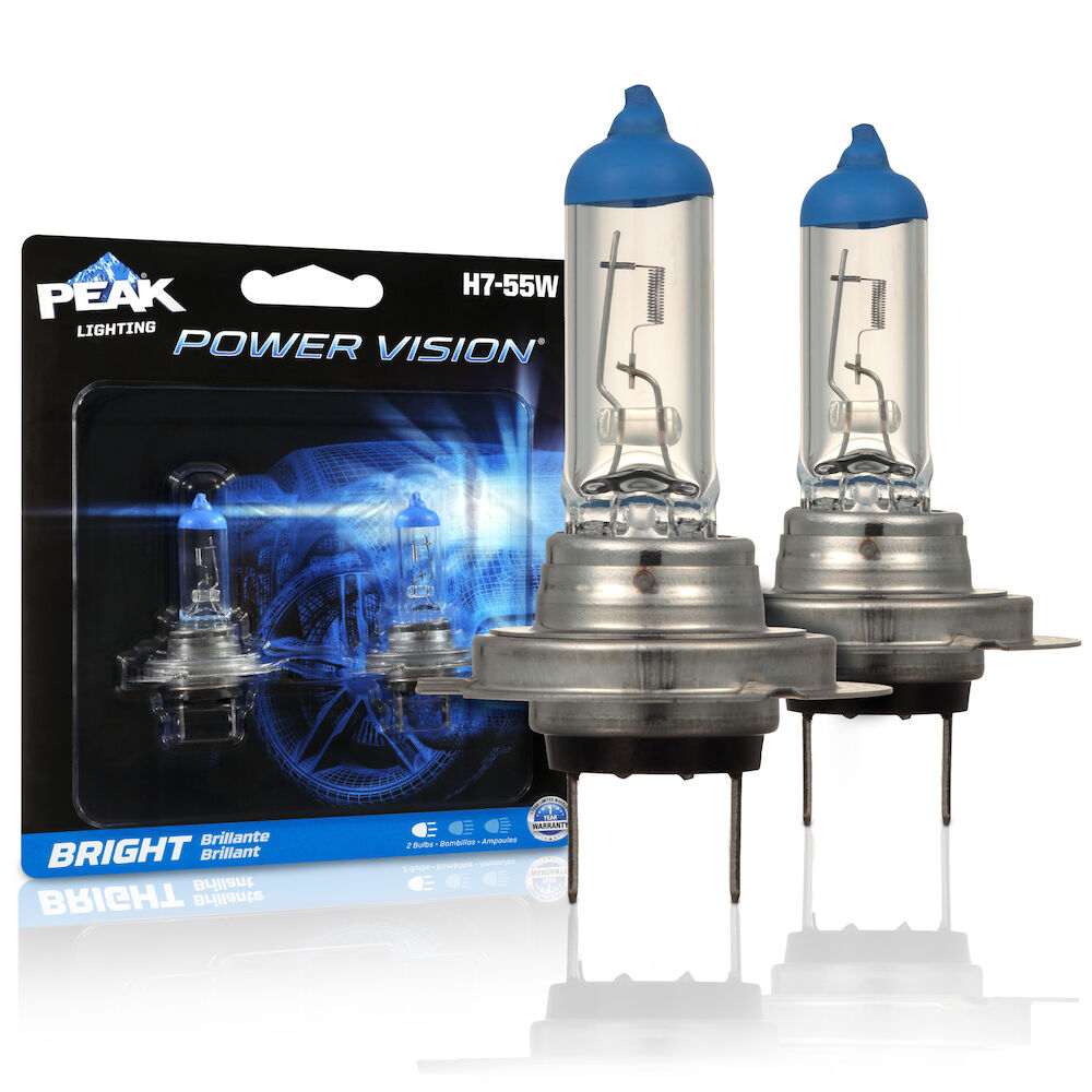 PEAK Power Vision Automotive Performance Headlights, H7 55W