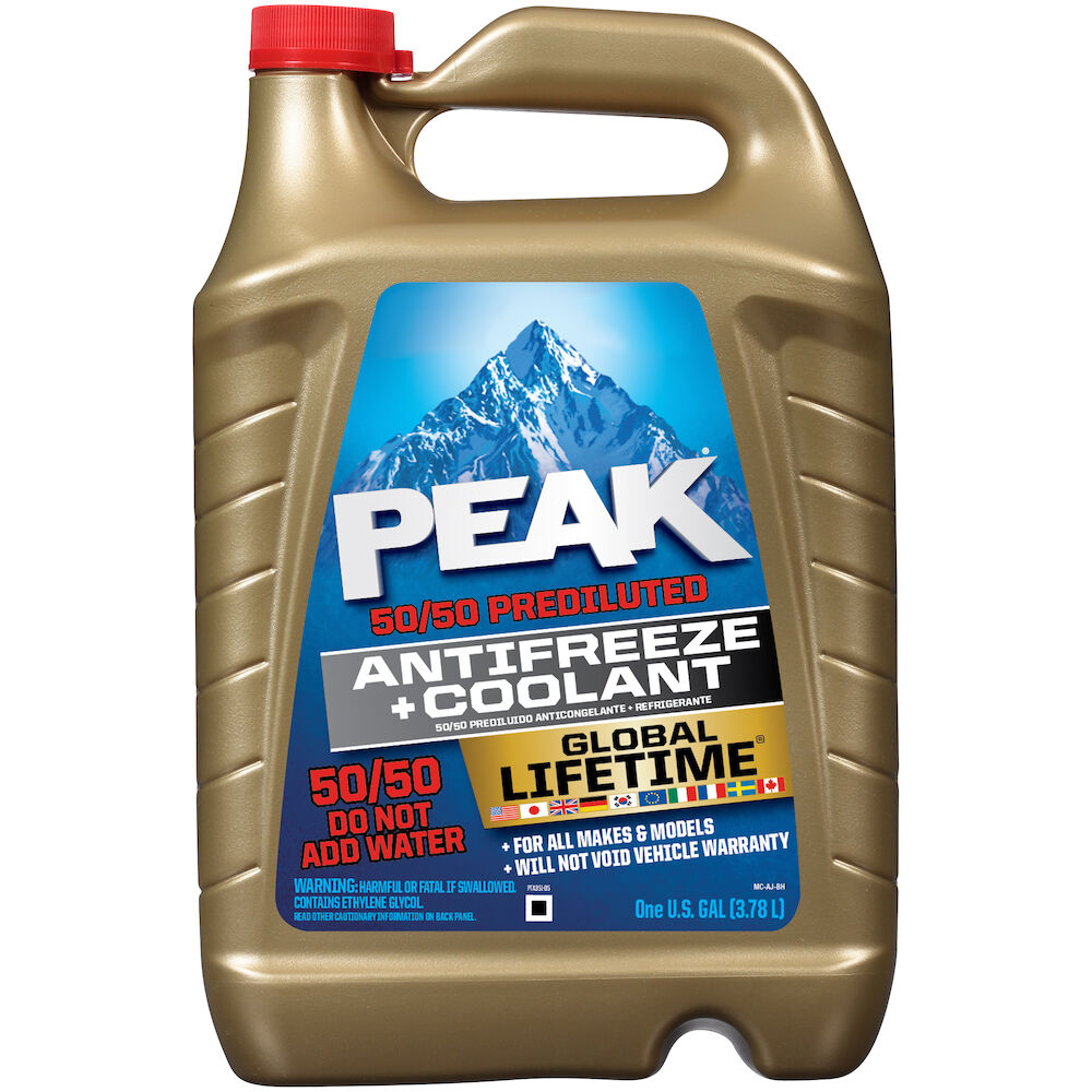         PEAK Global® LifeTime® 50/50 Antifreeze + Coolant 
