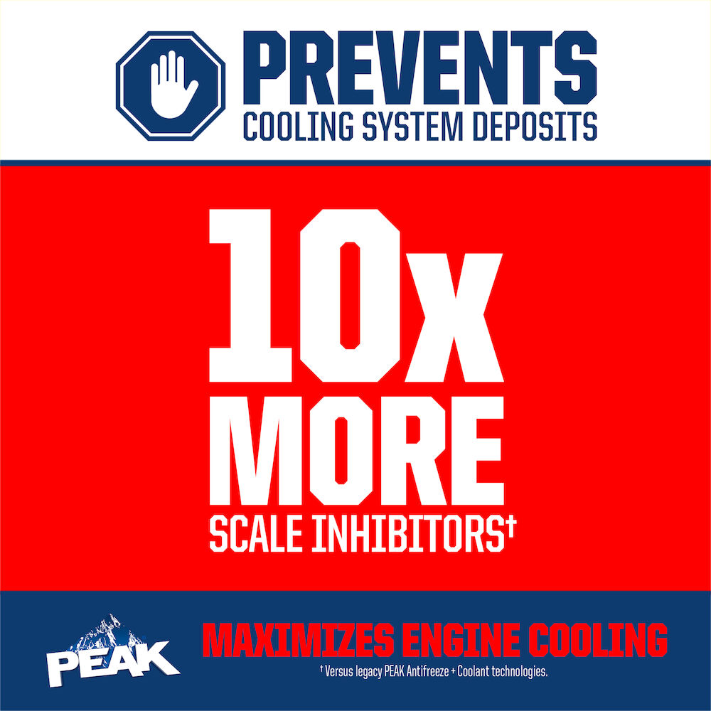 PEAK® Antifreeze + Coolant Concentrate for All Vehicles