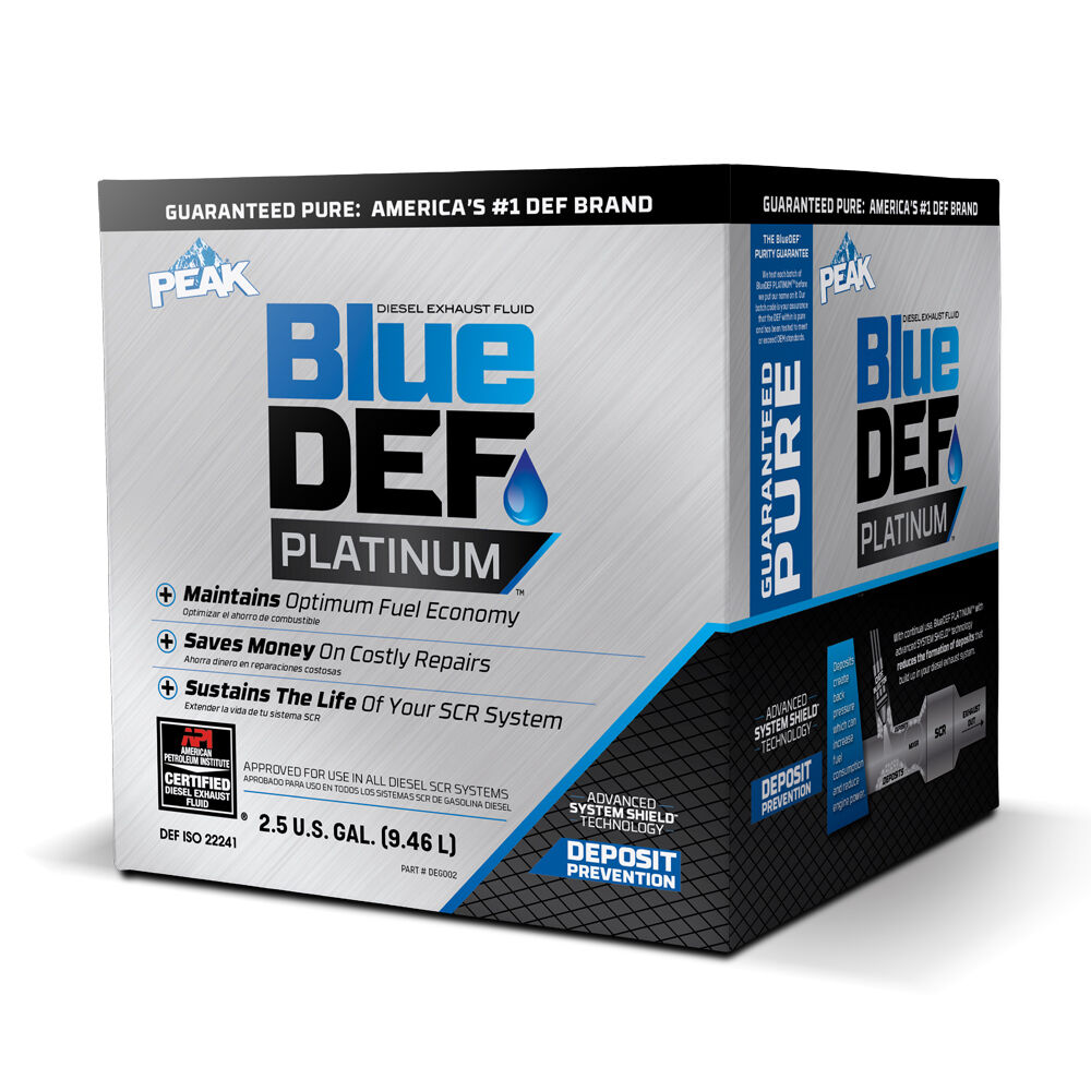             BlueDEF PLATINUM™ Diesel Exhaust Fluid
