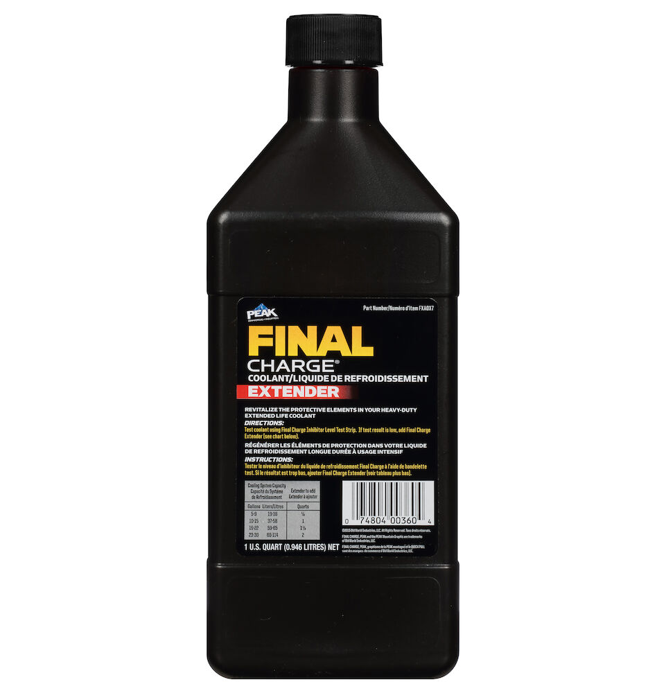 FINAL CHARGE® PRO-SERIES 50/50 Pre-Diluted Extended Life Antifreeze &  Coolant 