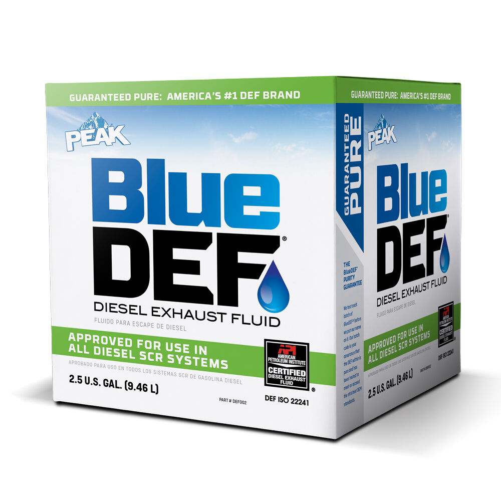             BlueDEF® Diesel Exhaust Fluid
