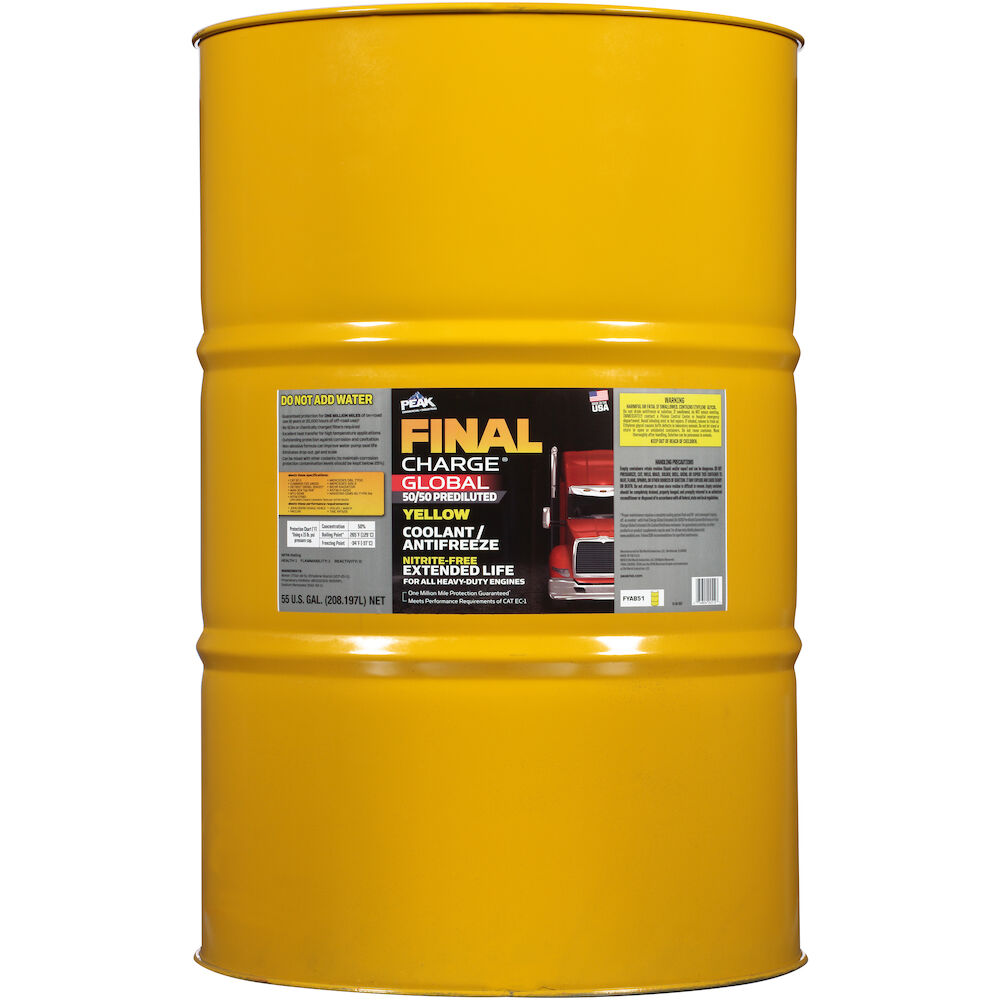 FINAL CHARGE® PRO-SERIES 50/50 Pre-Diluted Extended Life Antifreeze &  Coolant 