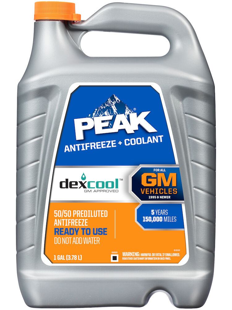            PEAK® DEX-COOL® 50/50 Prediluted Antifreeze + Coolant
