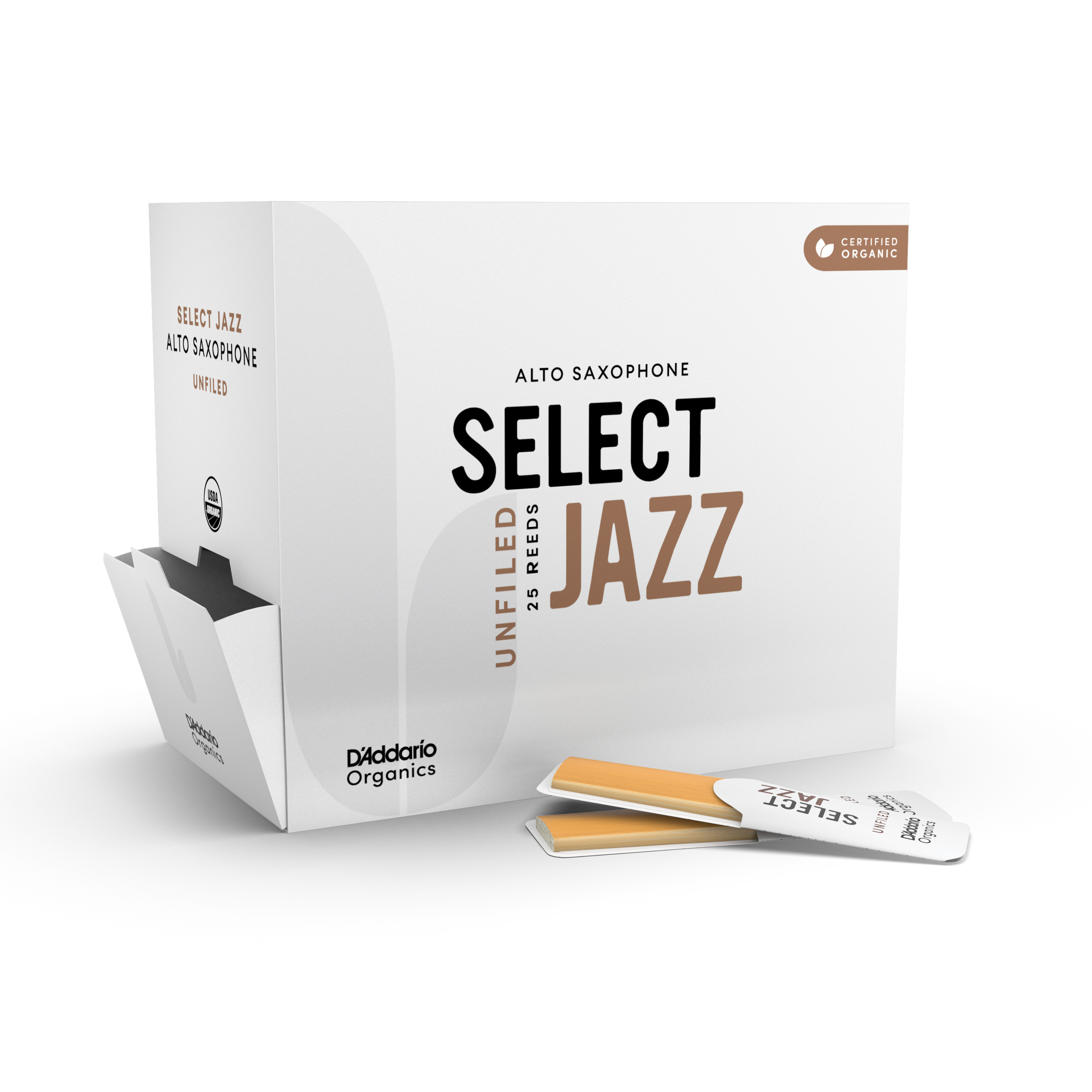 Unfiled Reeds D'Addario