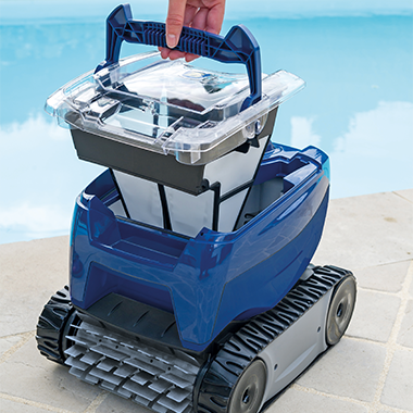 Zodiac Tornax AT32050 Robot nettoyeur automatique pour piscines jusqu’à  9x4m, Nettoie le fond et les parois et avec un câble de 16,5m