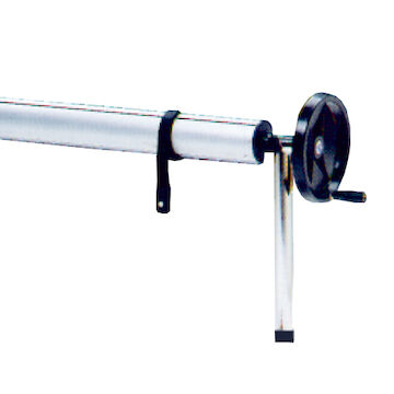 Flatbar, fixed support for roller