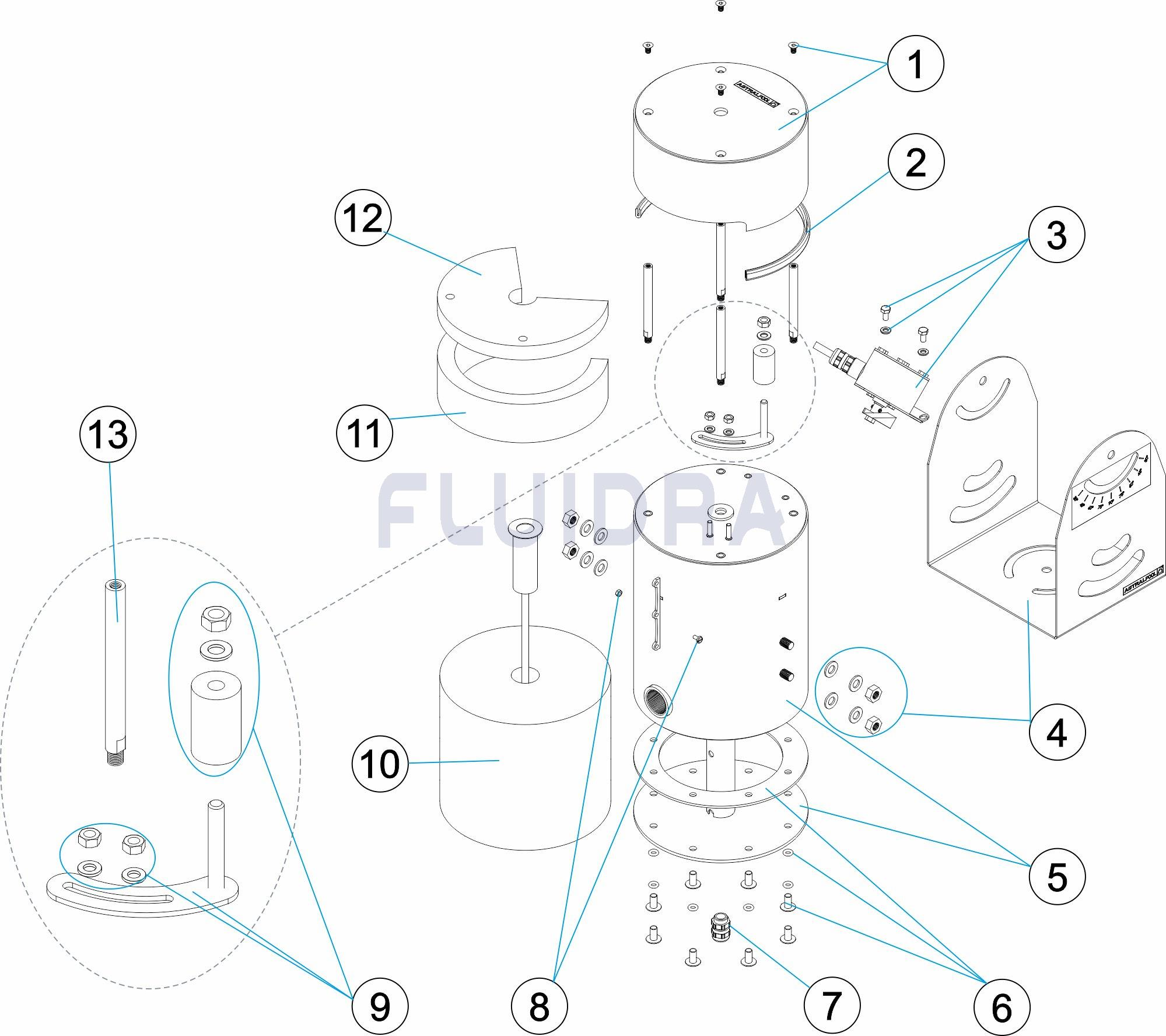 JET S -  crystalline laminar nozzle WITH JUMPING EFFECT - AISI316 Stainless Steel