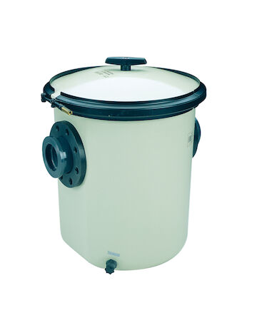 33 litres - Strainer in polyester and fibreglass