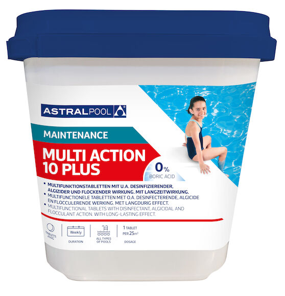 Comprimés multiactions Astralpool ACTION 10 en 5 kg