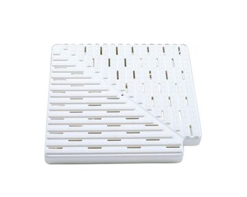 90º Corner Plastic Tiles for Overflow Channels