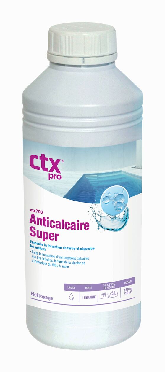 Anticalcaire piscine AXTON, liquide 1 l