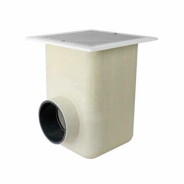 NORM Polyester and Fiberglass Drain - 512mm x 512mm