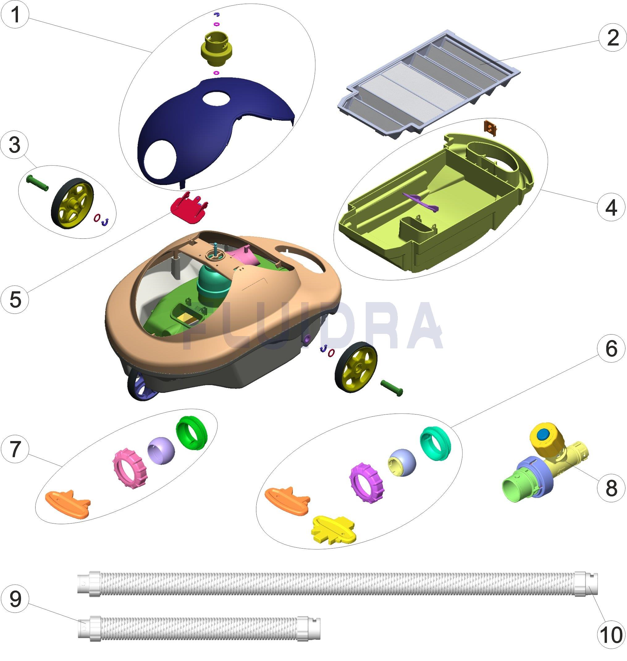 Pool Cleaner TIGRUS Hydra