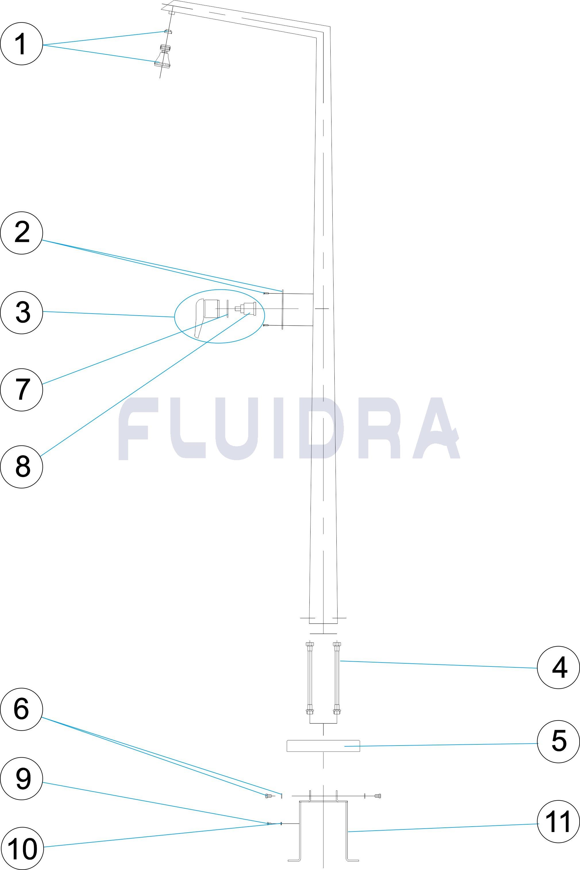 Ducha 1 rociador + 1 monomando