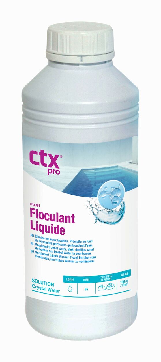 Produits chimiques pour piscines: CTX-41 Flocculant liquid