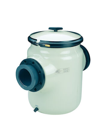 60 litres - Strainer in polyester and fibreglass