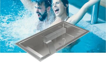 Piscine monobloc Wellness