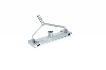 Nettoyeur de piscine aluminium piscine publique Classic - fixation par vis à papillon. Longueur 450 mm