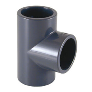 PVC-U 90° Tee solvent socket