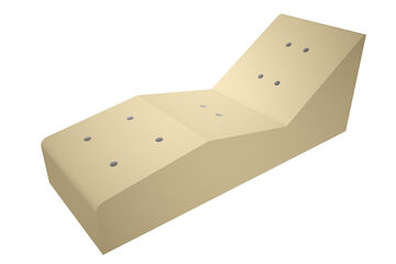 Base de cama de aire con 10 salidas