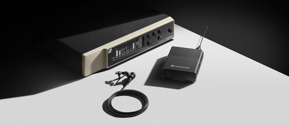 Sennheiser Evolution Wireless Digital med ME2 rundupptagande myggmikrofon