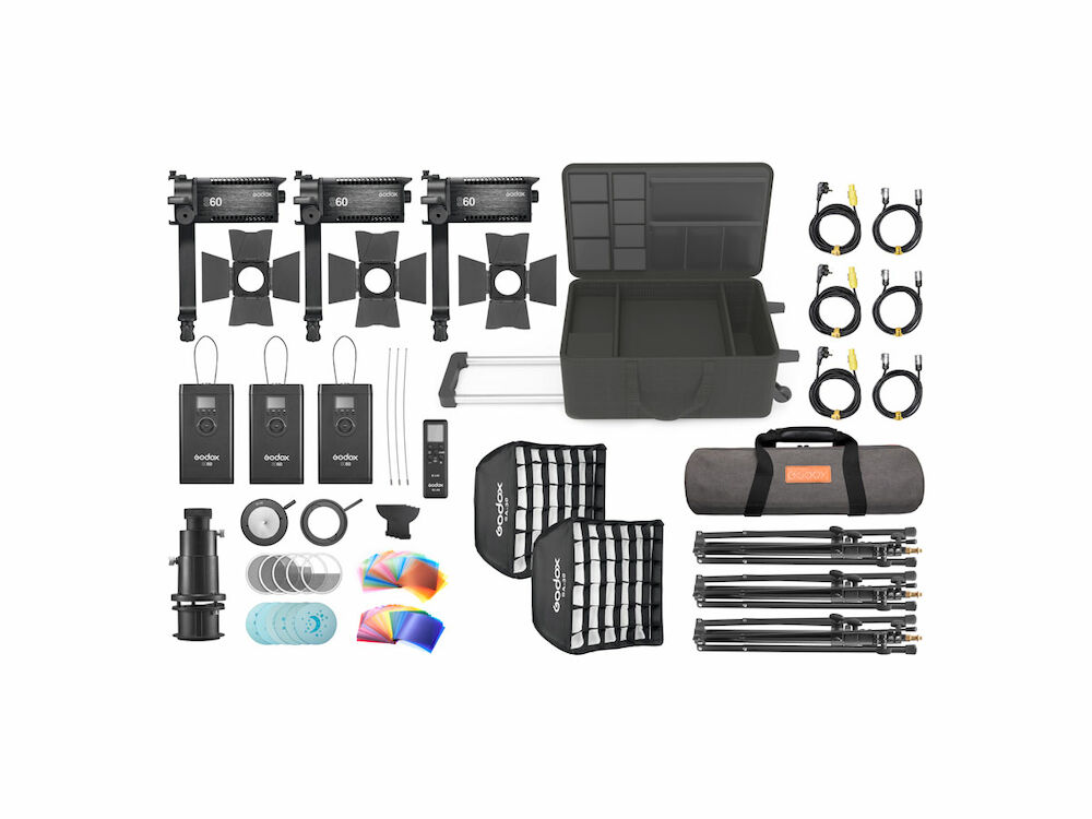 Godox S60 innehåll