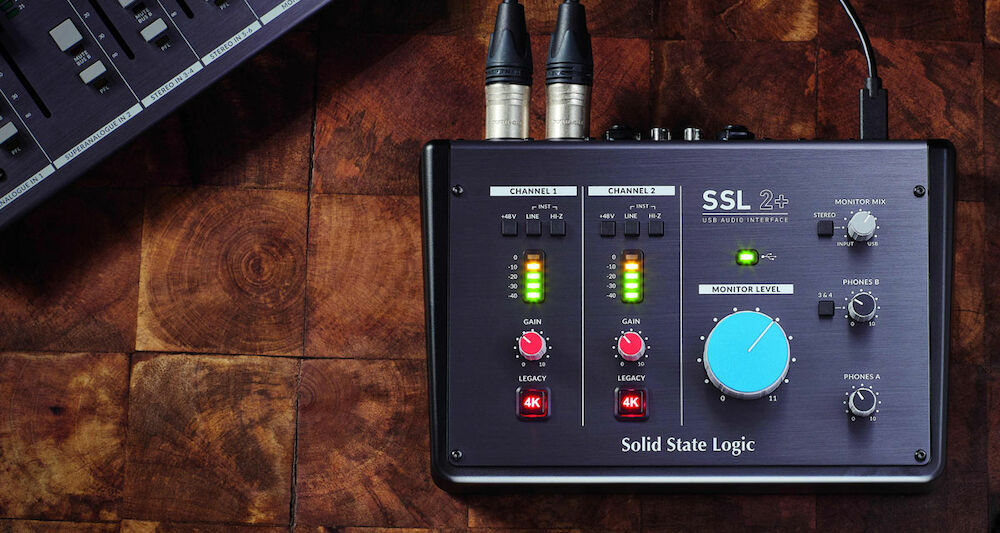 SSL+ 2 från Solid State Logic