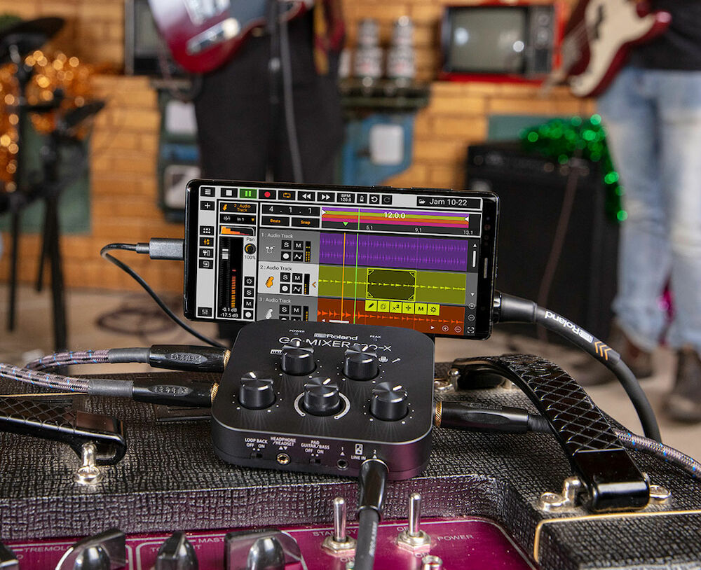 Roland GO:Mixer Pro-X ljudmixer till mobil