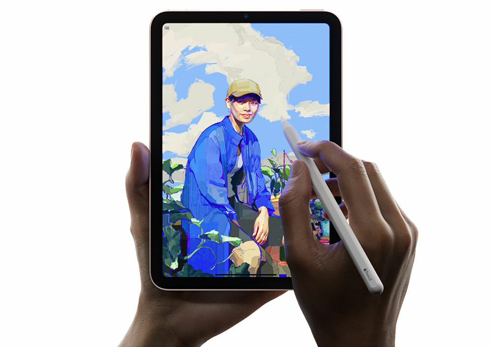 iPad mini (2021) støtter Apple Pencil andre generasjon