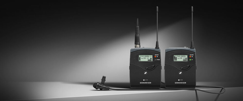Sennheiser EW112P G4-G med ME2 myggmikrofon