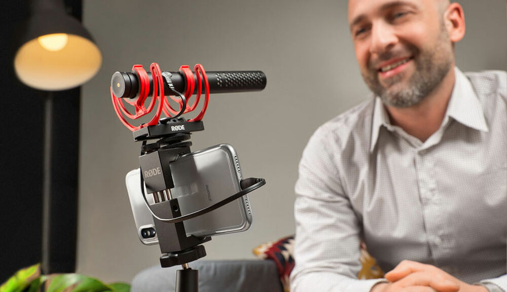 Røde VideoMic NTG mikrofon till både kamera och mobiltelefon