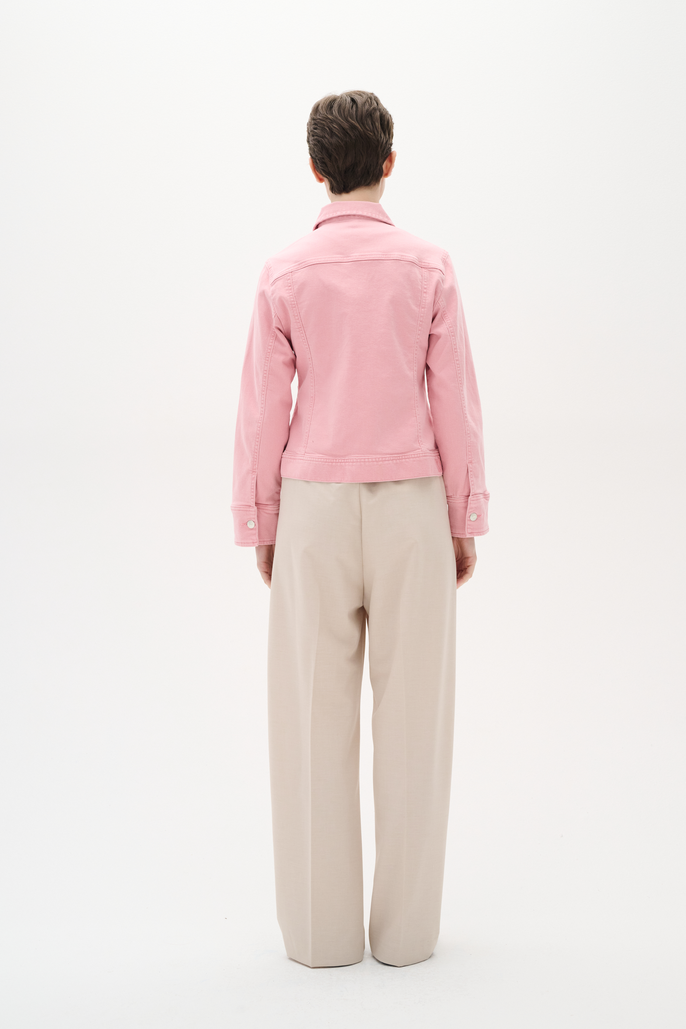 訳あり超特価の通販 Casual MorieIW jacket InWear | cotton pink pale in ジャケット・アウター