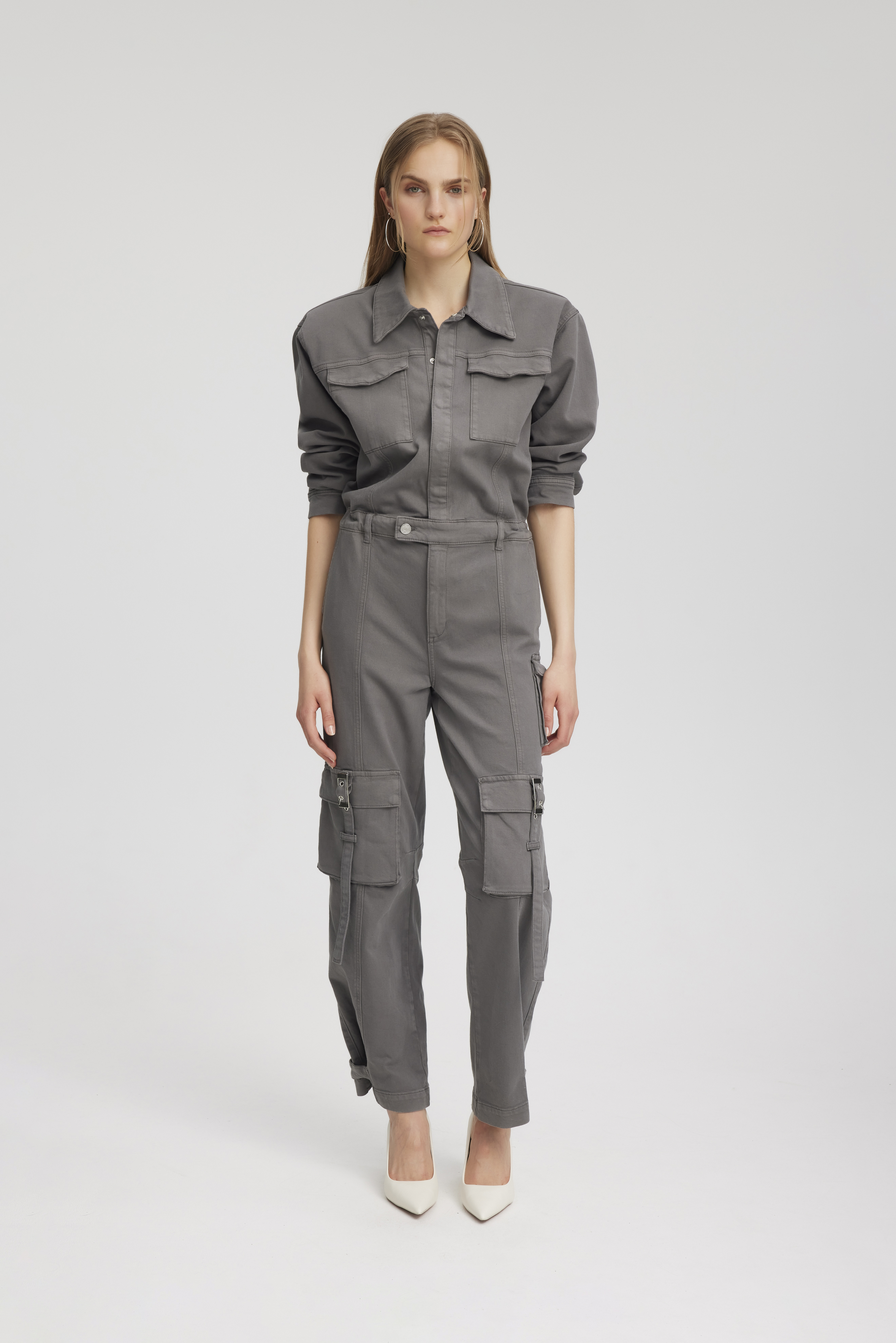【sacai】Wool Silk Suiting Jumpsuit Sacai Belted Cotton & Silk Double Face Jumpsuit | Nordstrom